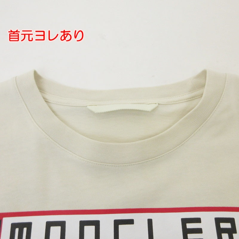 【中古】MONCLER GENIUS | モンクレールジニアス 長袖Tシャツ H10928D00002 ベージュ サイズ:M