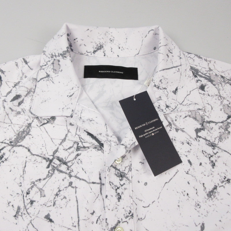 【中古】RESOUND CLOTHING | リサウンドクロージング RUSH OVER POLO ポロシャツ RC32-T-013 ホワイト サイズ:3