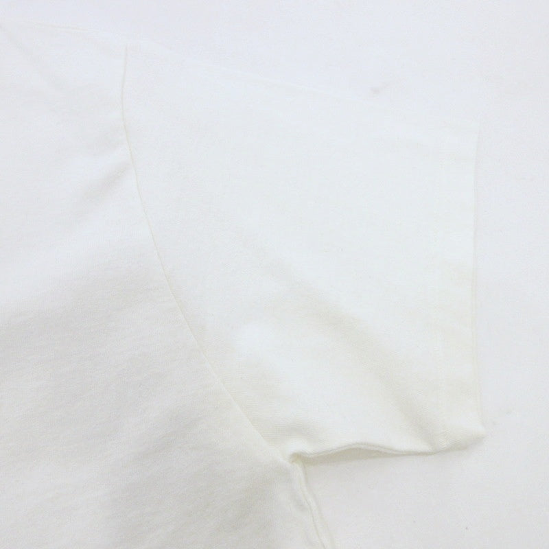 【中古】Seagreen | シーグリーン RECYCLE COTTON LOGO T-SHIRTS 半袖Tシャツ MSEA24S8315-M ホワイト サイズ:1