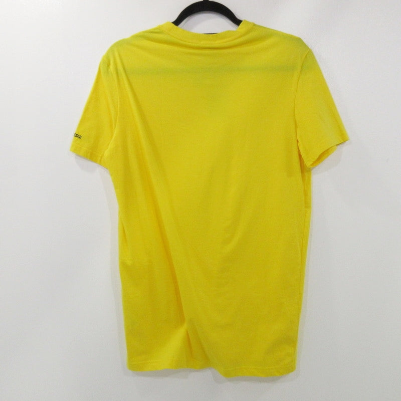 【中古】DSQUARED2 | ディースクエアード Logo Underwear T-Shirt 半袖Tシャツ D9M203540 イエロー サイズ:M