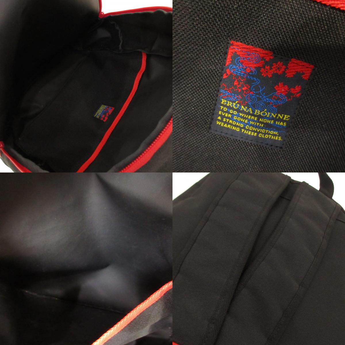 【中古】BRU NA BOINNE | ブルーナボイン ロボットバック リュック・デイパック ブラック