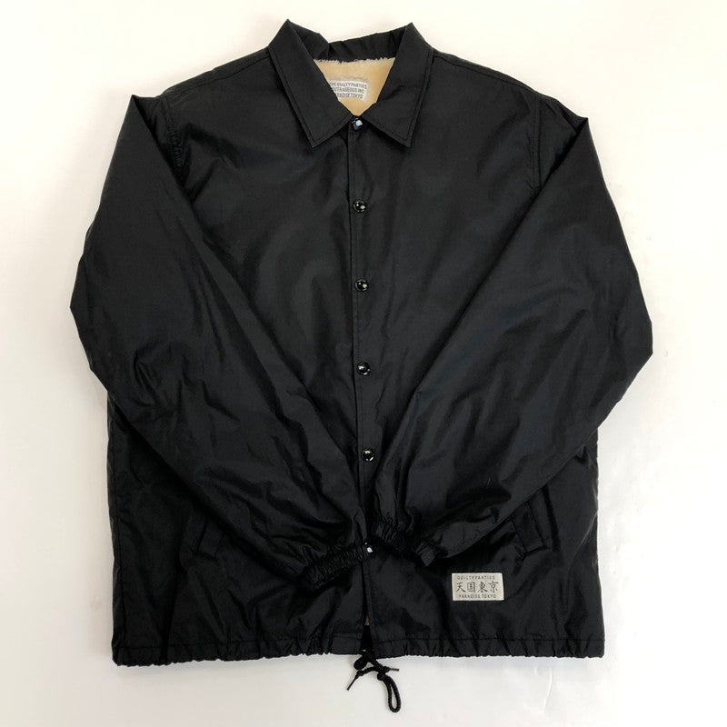 【中古】WACKOMARIA | ワコマリア 天国東京 BOA COACH JACKET TYPE-5 その他アウター 18FW-WMO-BL50 ブラック サイズ:M