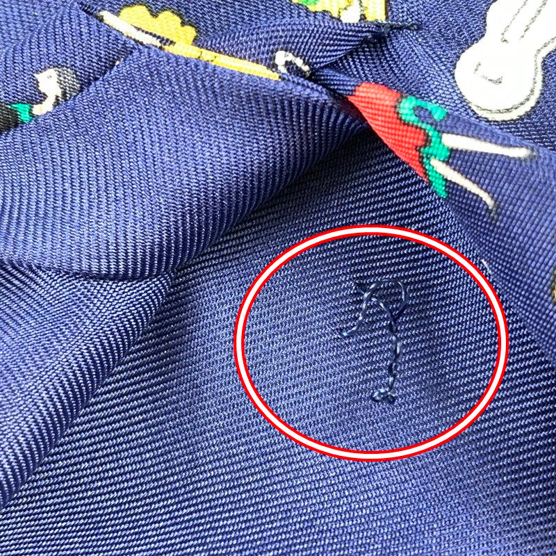 【中古】HERMES | エルメス ネクタイ ブルー