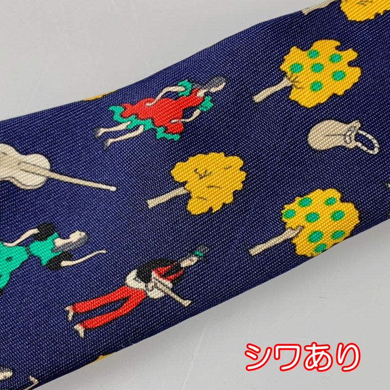 【中古】HERMES | エルメス ネクタイ ブルー