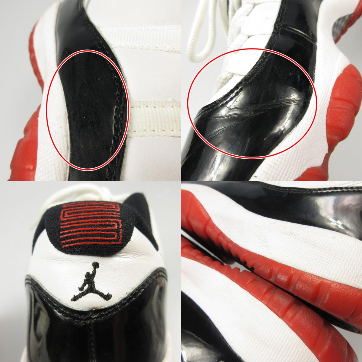 【中古】NIKE | ナイキ AIR JORDAN 11 LOW RETRO スニーカー AV2187-160 ホワイト 25cm