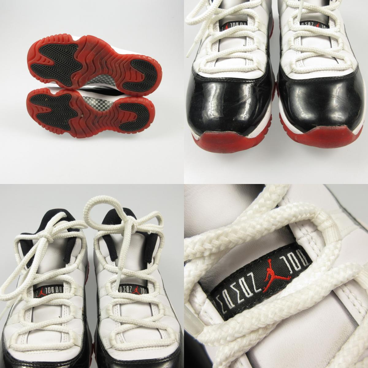 【中古】NIKE | ナイキ AIR JORDAN 11 LOW RETRO スニーカー AV2187-160 ホワイト 25cm