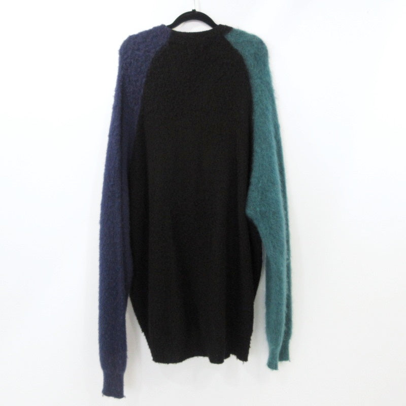 【中古】S'YTE:YOHJI YAMAMOTO | サイトヨウジヤマモト COLOR PANELING MOHAIR CARDIGAN カーディガン UV-K07-616 マルチカラー サイズ:3
