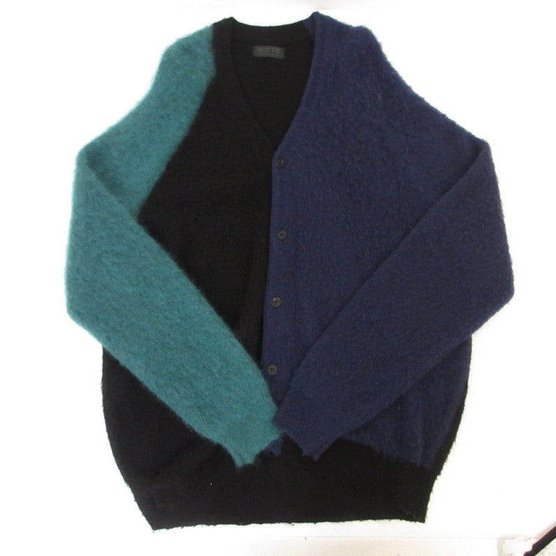 【中古】S'YTE:YOHJI YAMAMOTO | サイトヨウジヤマモト COLOR PANELING MOHAIR CARDIGAN カーディガン UV-K07-616 マルチカラー サイズ:3