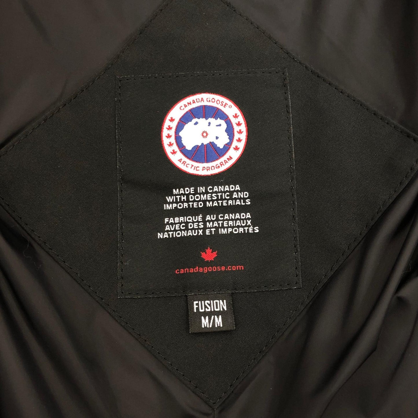 【中古】CANADA GOOSE | カナダグース MACMILLAN PARKA FF ダウンジャケット 3804MA 国内正規品 ブラック サイズ:M