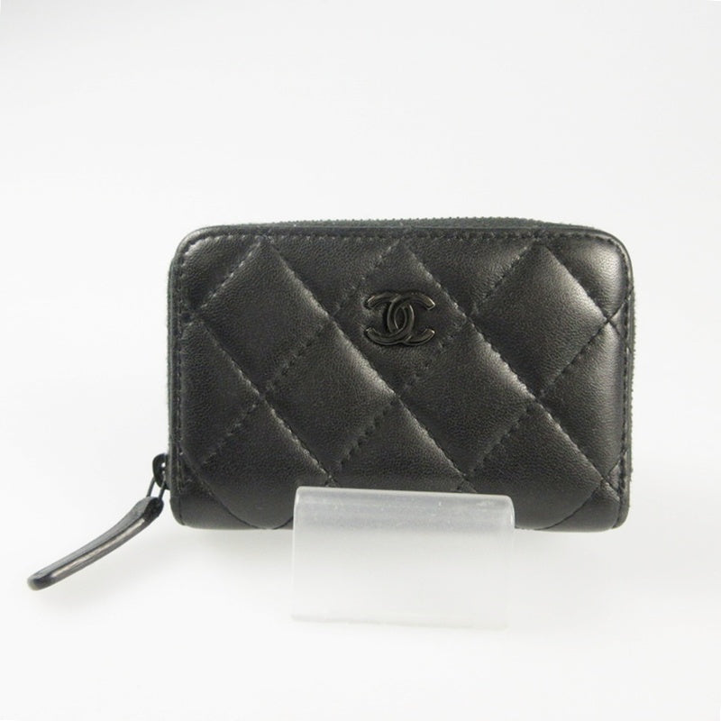 【中古】CHANEL | シャネル マトラッセクラシックジップコインパース コインケース AP0216