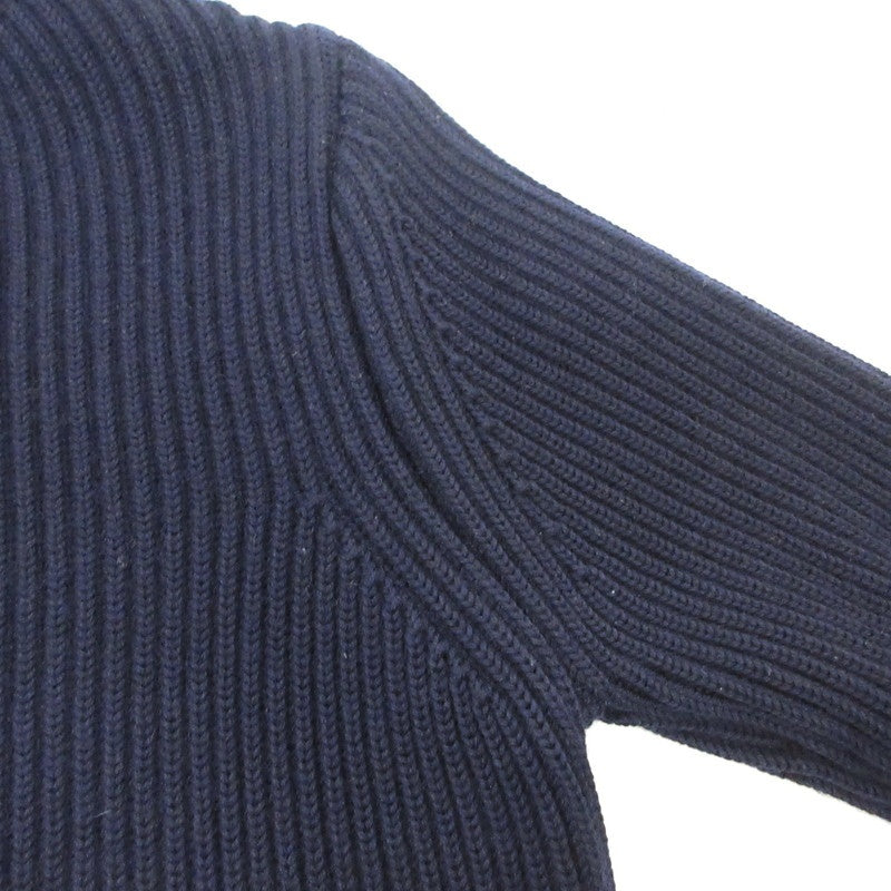 【中古】ANDERSEN-ANDERSEN | アンデルセンアンデルセン 5 gauge Crewneck セーター ネイビー