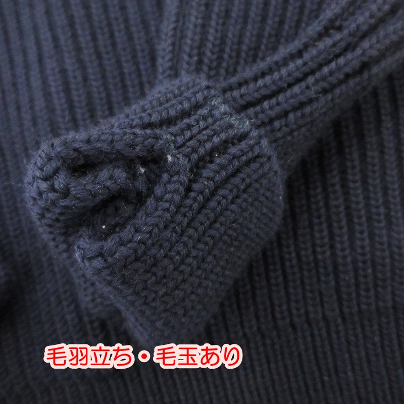 【中古】ANDERSEN-ANDERSEN | アンデルセンアンデルセン 5 gauge Crewneck セーター ネイビー