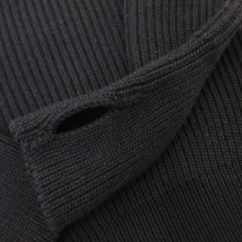 【中古】ANDERSEN-ANDERSEN | アンデルセンアンデルセン 5 gauge Crewneck セーター ブラック サイズ:XXS