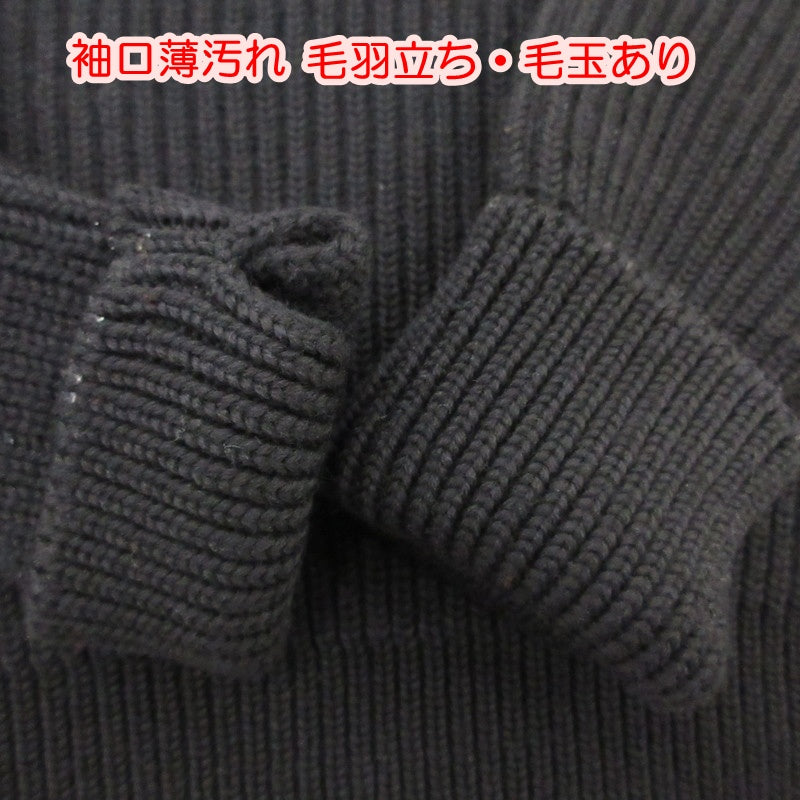 【中古】ANDERSEN-ANDERSEN | アンデルセンアンデルセン 5 gauge Crewneck セーター ブラック サイズ:XXS