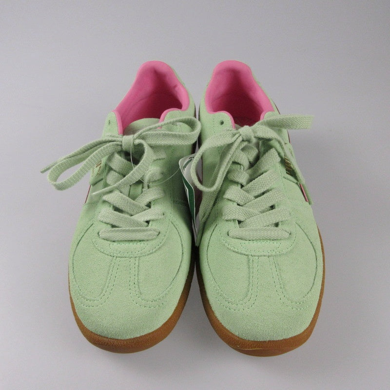 【中古】PUMA | プーマ PALERMO スニーカー 396463-02 ライトグリーン 27cm