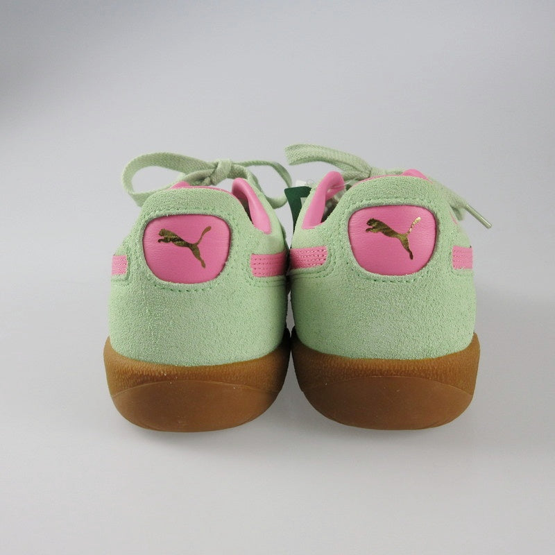 【中古】PUMA | プーマ PALERMO スニーカー 396463-02 ライトグリーン 27cm