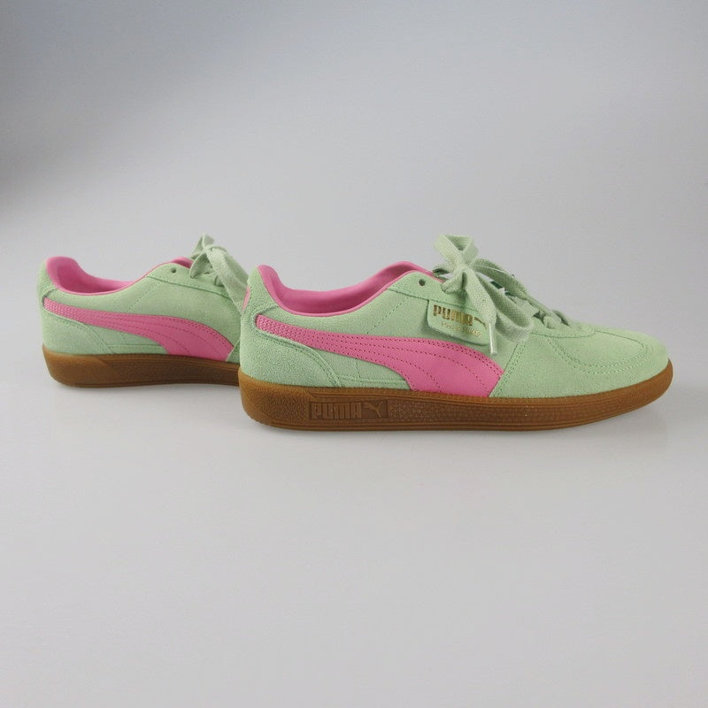 【中古】PUMA | プーマ PALERMO スニーカー 396463-02 ライトグリーン 27cm