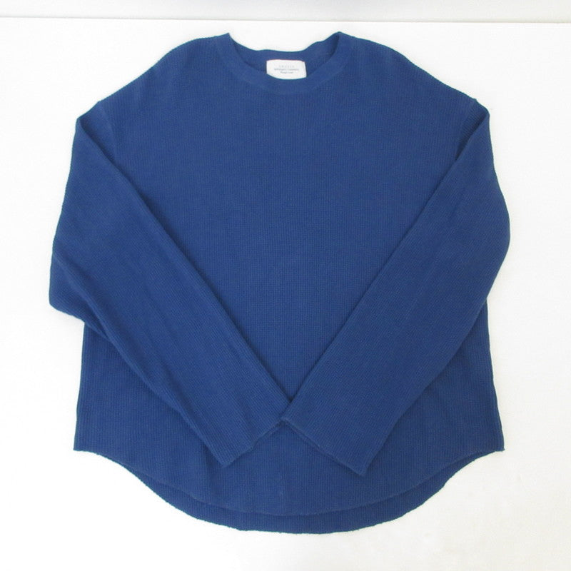【中古】UNUSED | アンユーズド Long Sleeve Thermal T-shirt/Over size 長袖Tシャツ US2452 ブルー サイズ:2