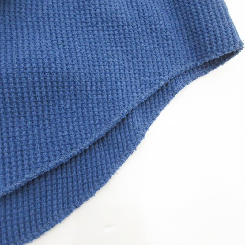 【中古】UNUSED | アンユーズド Long Sleeve Thermal T-shirt/Over size 長袖Tシャツ US2452 ブルー サイズ:2