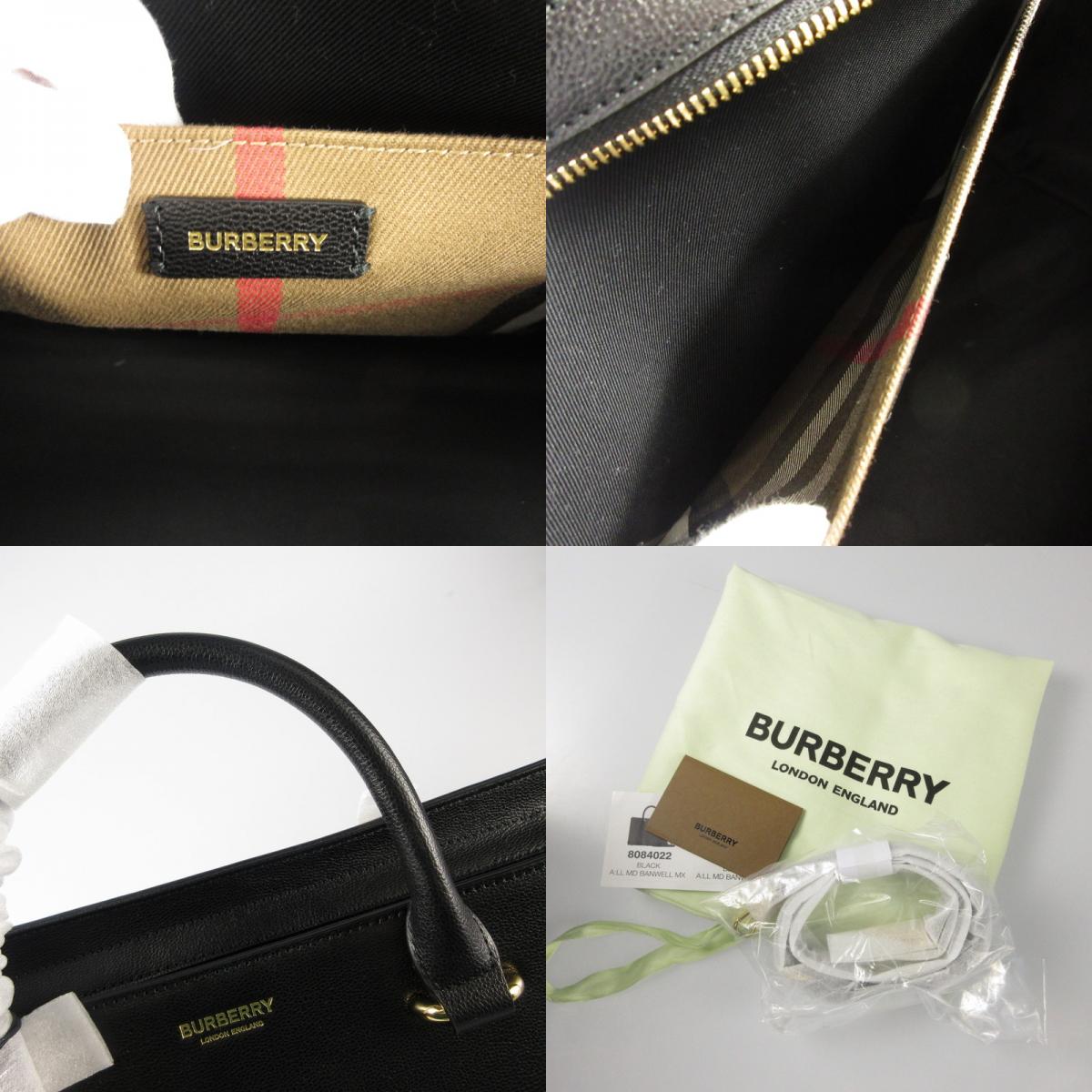 【中古】BURBERRY London England | バーバリーロンドンイングランド MD BANWELL MX GBH その他バッグ 8084022 ブラック