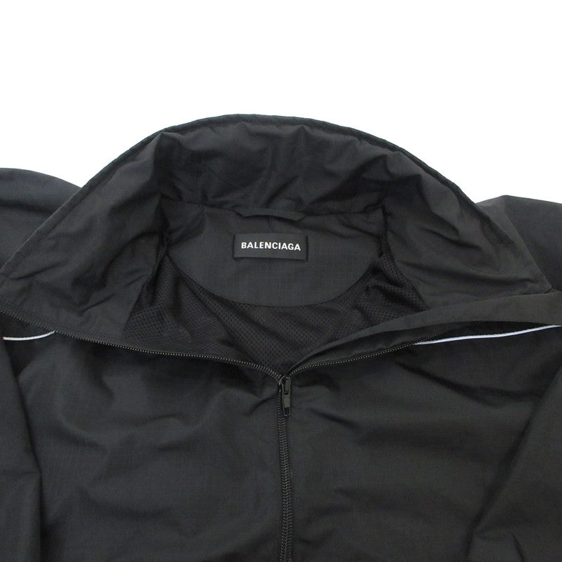 【中古】BALENCIAGA | バレンシアガ ナイロンジャケット 556229 TYD33 年式:2019S/S ブラック サイズ:46