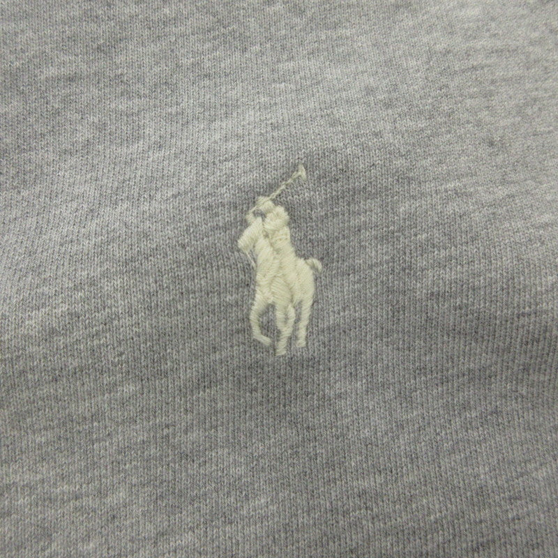 【中古】POLO RALPH LAUREN | ポロ・ラルフローレン ループバックテリースウェットシャツ スウェット グレー サイズ:XL