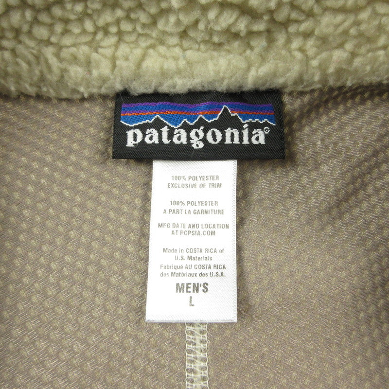 【中古】patagonia | パタゴニア クラシックレトロXジャケット その他トップス 23055 アイボリー サイズ:L
