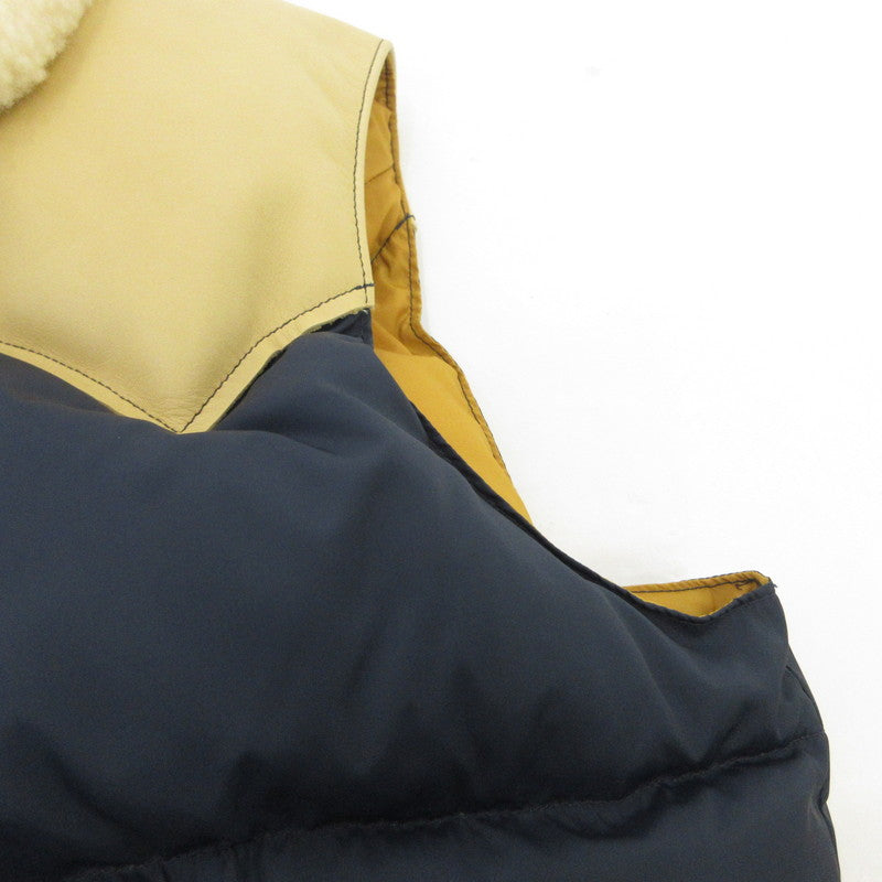 【中古】Rocky Mountain FeatherBed | ロッキーマウンテンフェザーベッド CHRISTY VEST ダウンベスト 450-502-02 ネイビー サイズ:36