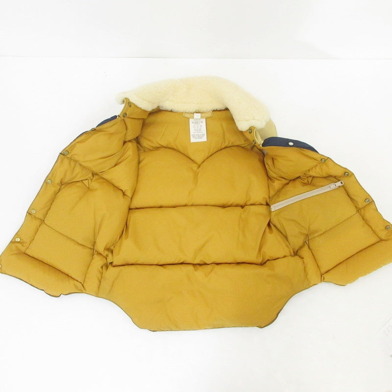 【中古】Rocky Mountain FeatherBed | ロッキーマウンテンフェザーベッド CHRISTY VEST ダウンベスト 450-502-02 ネイビー サイズ:36