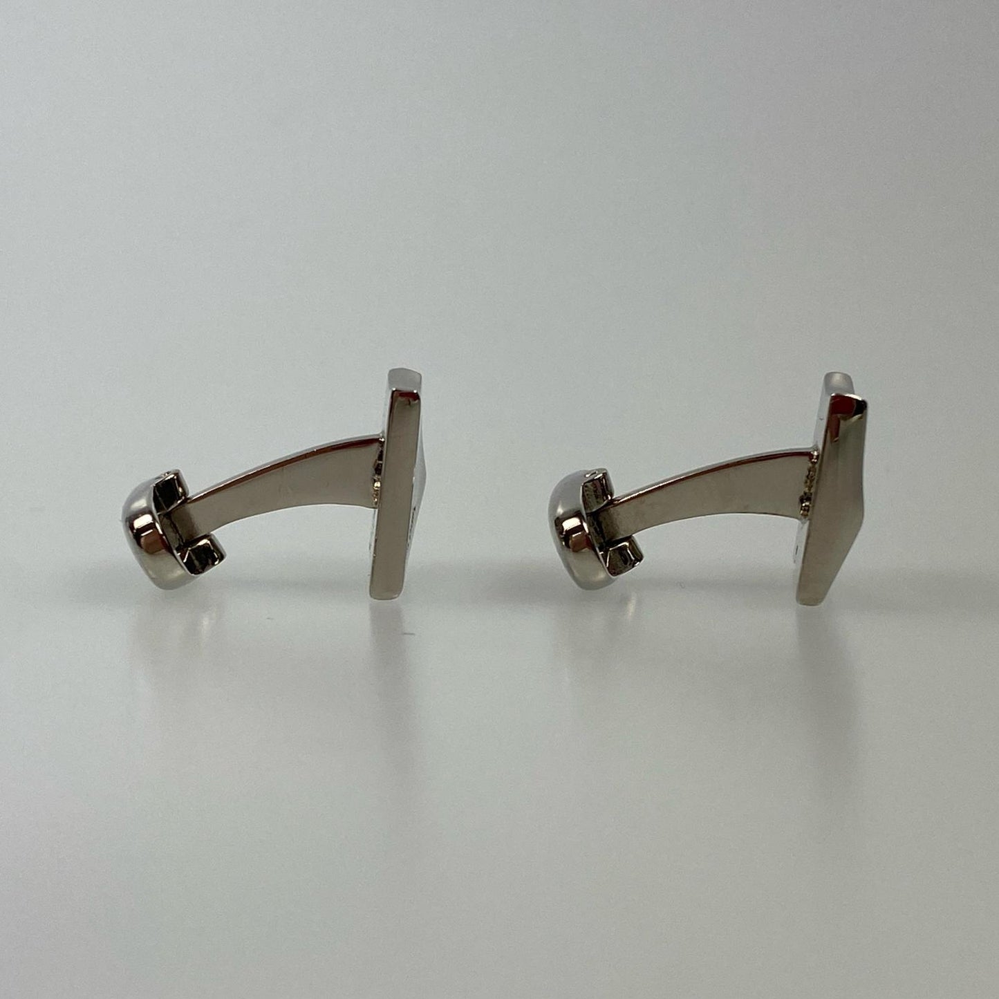 【中古】Paul Smith | ポール・スミス シグネチャーストライプツイスト カフス 553973 220 シルバー