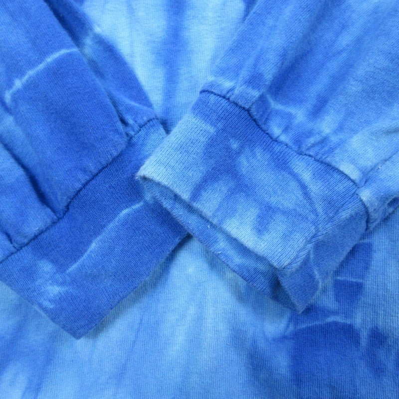 【中古】WIND AND SEA | ウィンダンシーウインダンシー TIE-DYE L/S T-shirt 長袖Tシャツ ブルー
