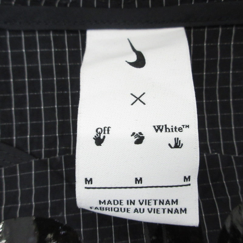 【中古】OFF-WHITE | オフホワイト AS M NRG MC ANORAK ナイロンジャケット DV4451-010 ブラック サイズ:M