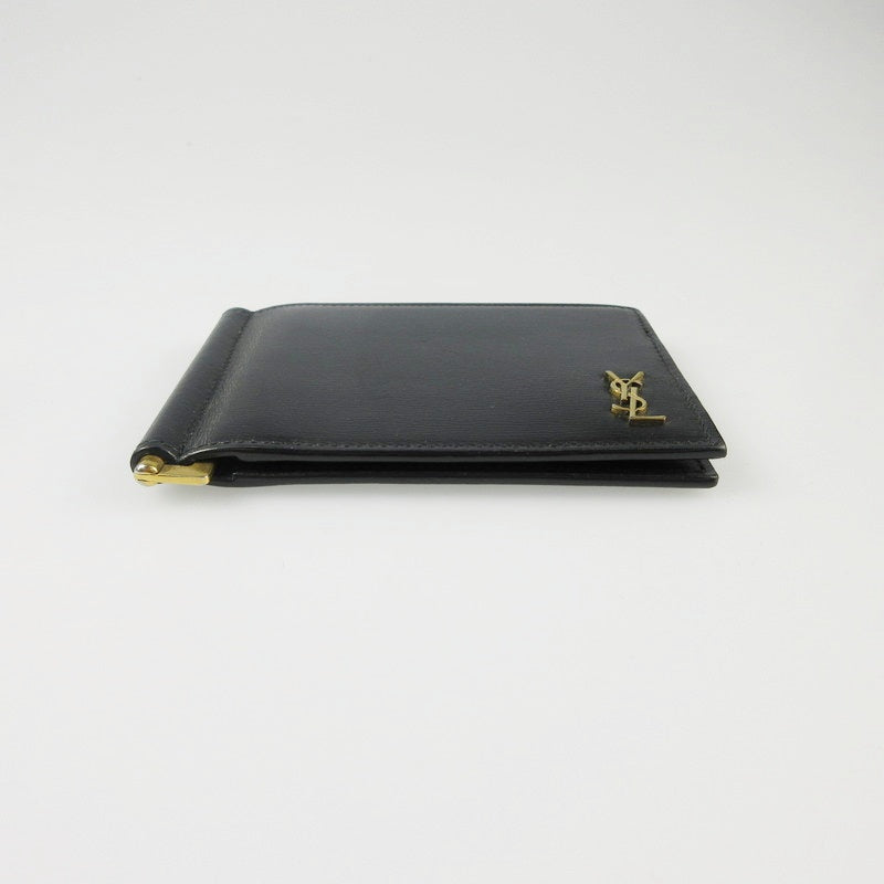 【中古】SAINT LAURENT | サンローラン ビルクリップウォレットタイニーカサンドラ 札入れ 607738