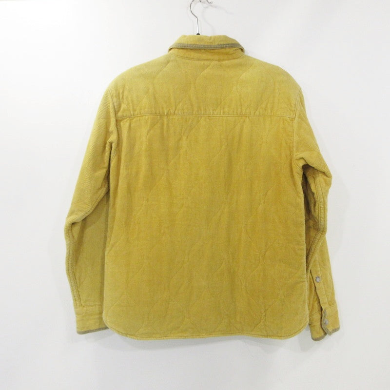【中古】NATAL DESIGN | ネイタルデザイン QUILTED JACKET CORD その他アウター イエロー サイズ:S