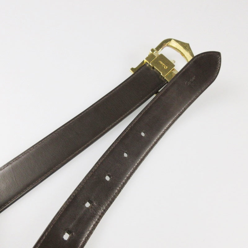 【中古】CARTIER | カルティエ アルディロン ロング2Cバックル ベルト