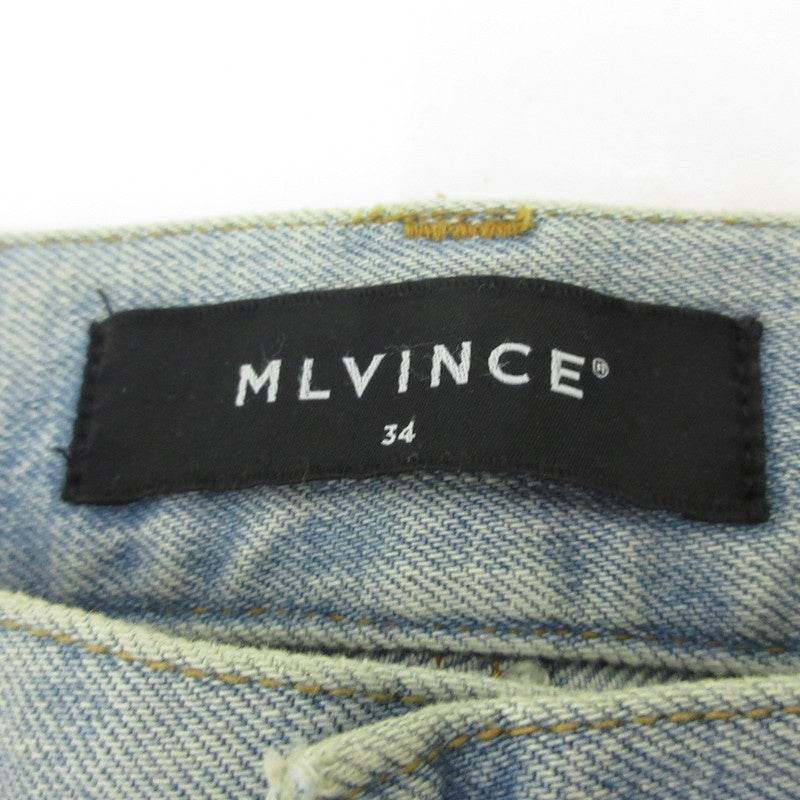 【中古】 DB FLARE JEANS デニムパンツ ブルー サイズ:34