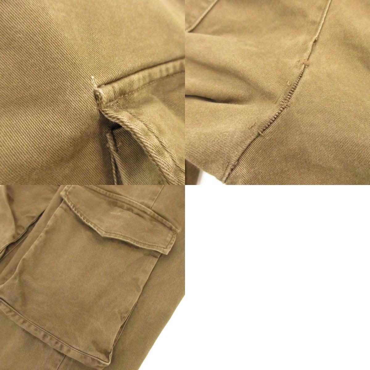 【中古】 カーゴパンツ ブラウン サイズ:30