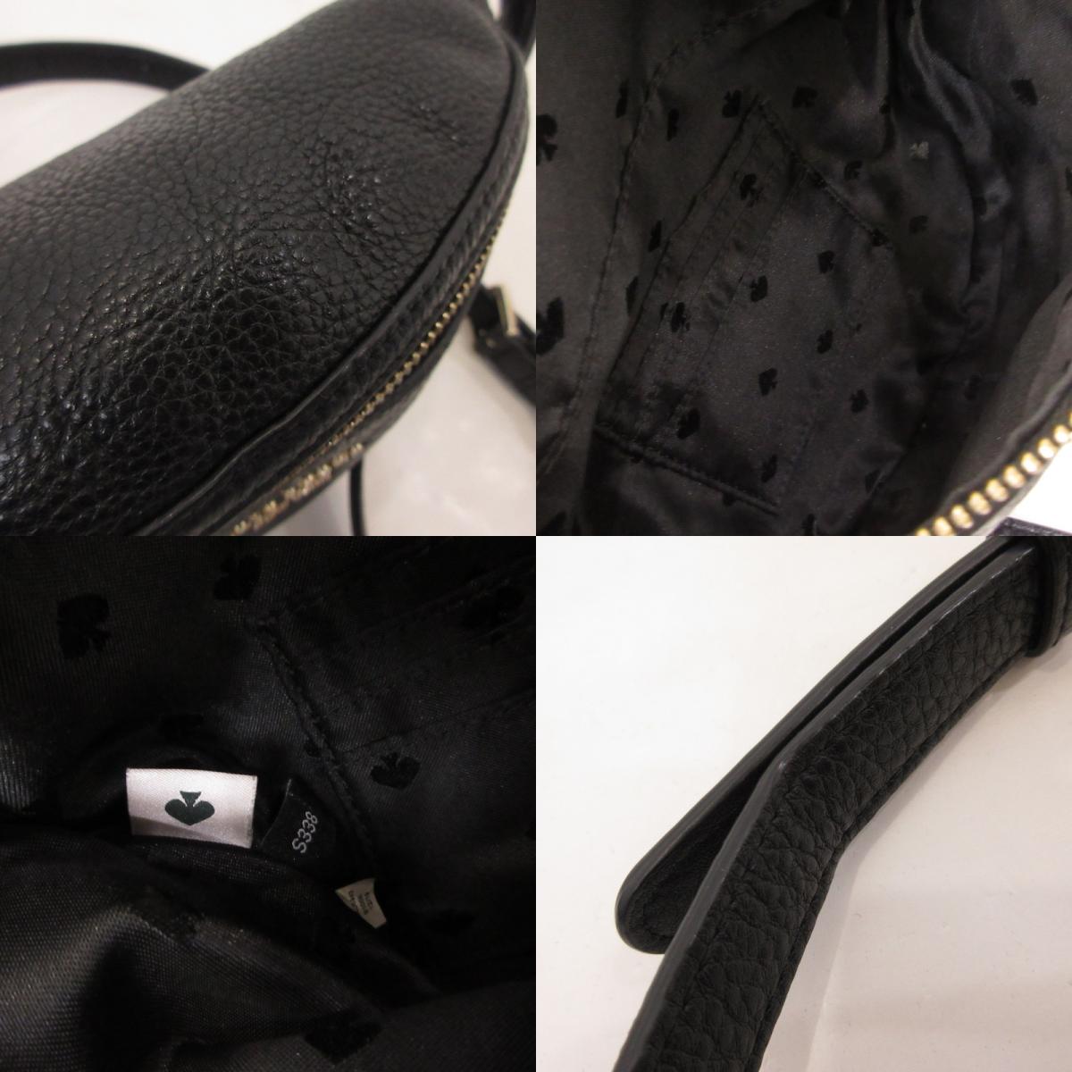 【中古】kate spade NEW YORK | ケイトスペードニューヨーク JACKSON BELT BAG ウエストバッグ WKRU5943 2019A/W ブラック