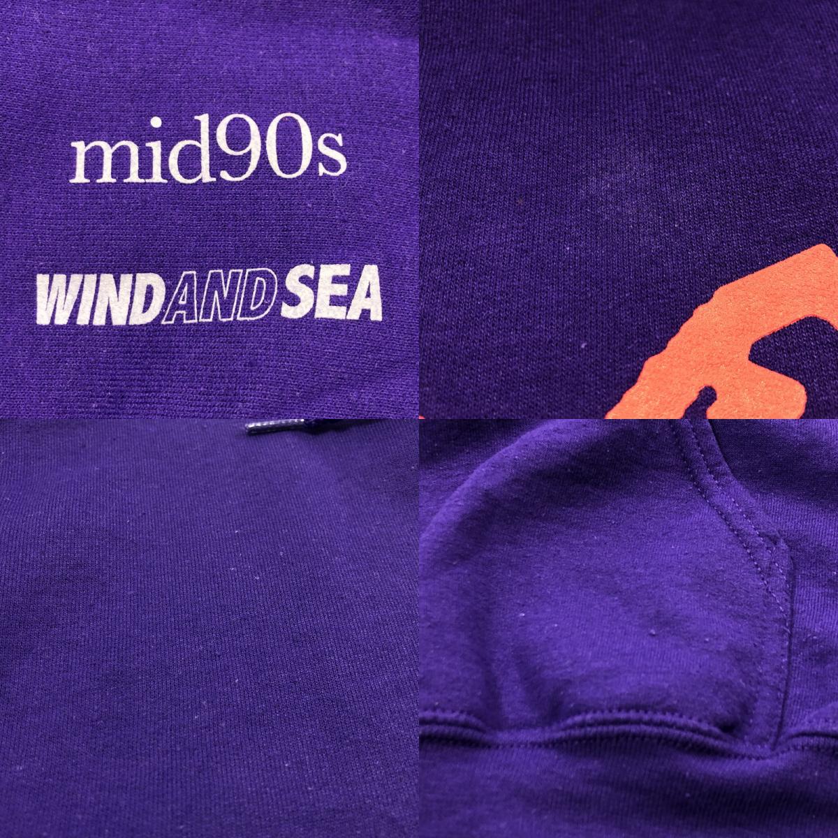 【中古】WIND AND SEA | ウィンダンシーウインダンシー パーカー PWM30190 2020A/W パープル
