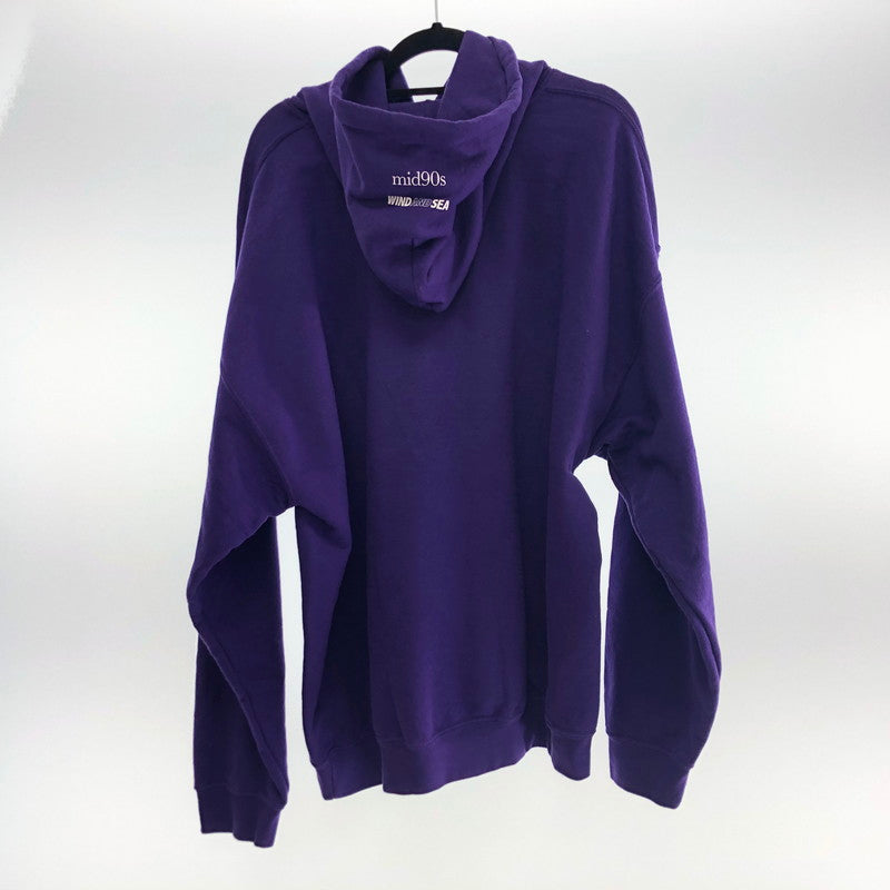 【中古】WIND AND SEA | ウィンダンシーウインダンシー パーカー PWM30190 2020A/W パープル