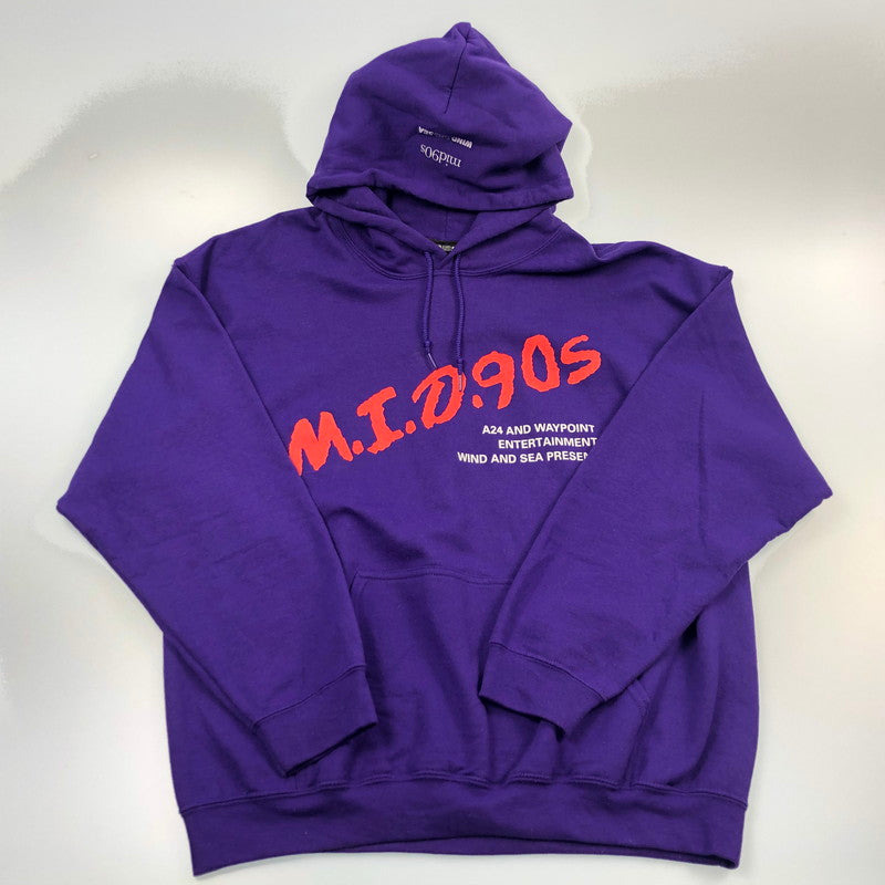 【中古】WIND AND SEA | ウィンダンシーウインダンシー パーカー PWM30190 2020A/W パープル