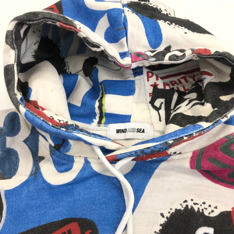 【中古】WIND AND SEA | ウィンダンシーウインダンシー パーカー WDS-C-LKY-23-Q3-01 サイズ:M