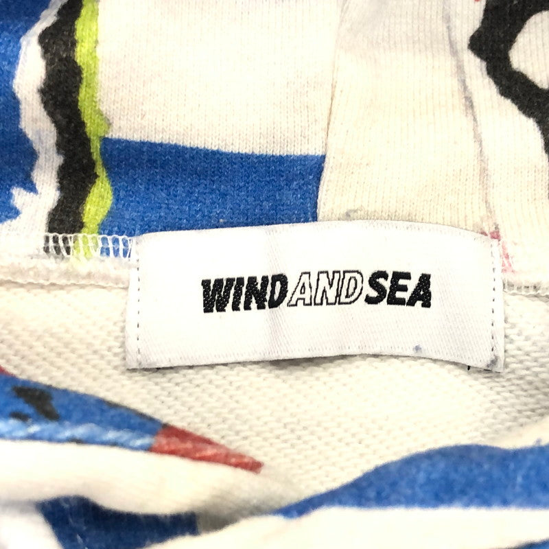 【中古】WIND AND SEA | ウィンダンシーウインダンシー パーカー WDS-C-LKY-23-Q3-01 サイズ:M