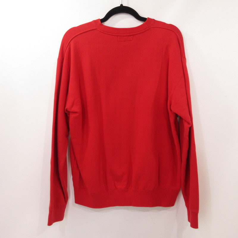 【中古】WIND AND SEA | ウィンダンシーウインダンシー F-H-H CREW NECK (風-和-海) スウェット WDS-CS-251 レッド サイズ:L