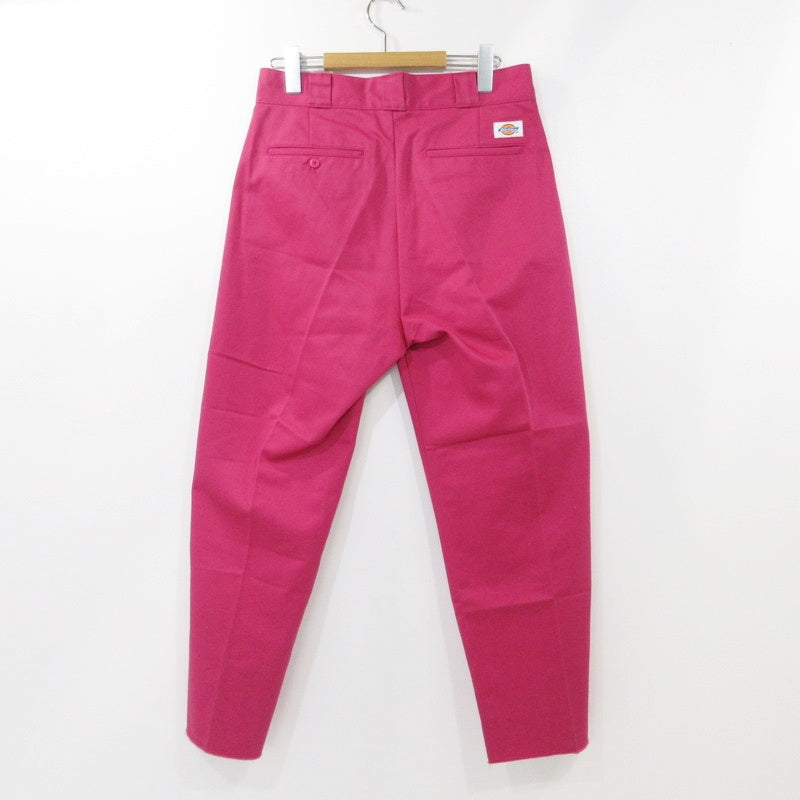 【中古】WIND AND SEA | ウィンダンシーウインダンシー 2TUCK TROUSERS パンツ WDS-20S2-PT-03 ピンク サイズ:S