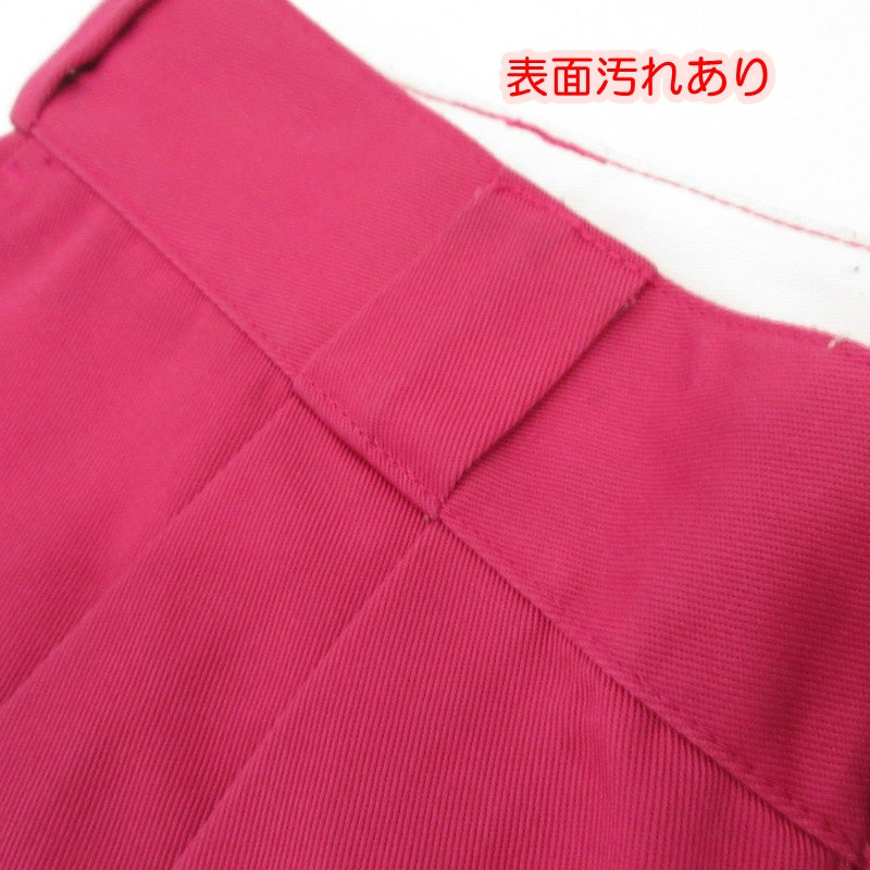 【中古】WIND AND SEA | ウィンダンシーウインダンシー 2TUCK TROUSERS パンツ WDS-20S2-PT-03 ピンク サイズ:S