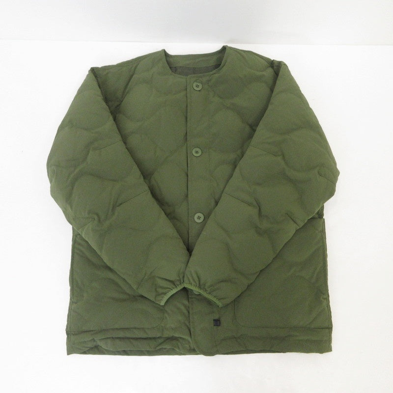 【中古】DAIWA PIER39 | ダイワピア TECH QUILT DOWN LINER CARDIGAN ダウンジャケット BJ-26022W オリーブ サイズ:S