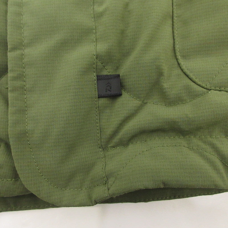 【中古】DAIWA PIER39 | ダイワピア TECH QUILT DOWN LINER CARDIGAN ダウンジャケット BJ-26022W オリーブ サイズ:S