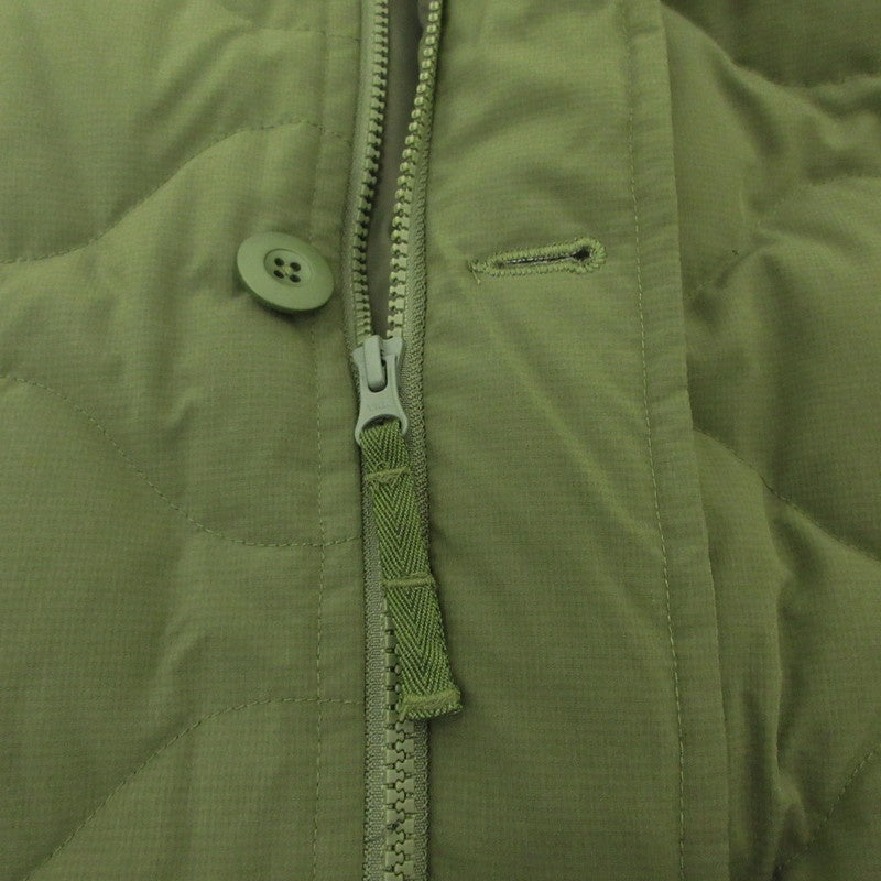 【中古】DAIWA PIER39 | ダイワピア TECH QUILT DOWN LINER CARDIGAN ダウンジャケット BJ-26022W オリーブ サイズ:S