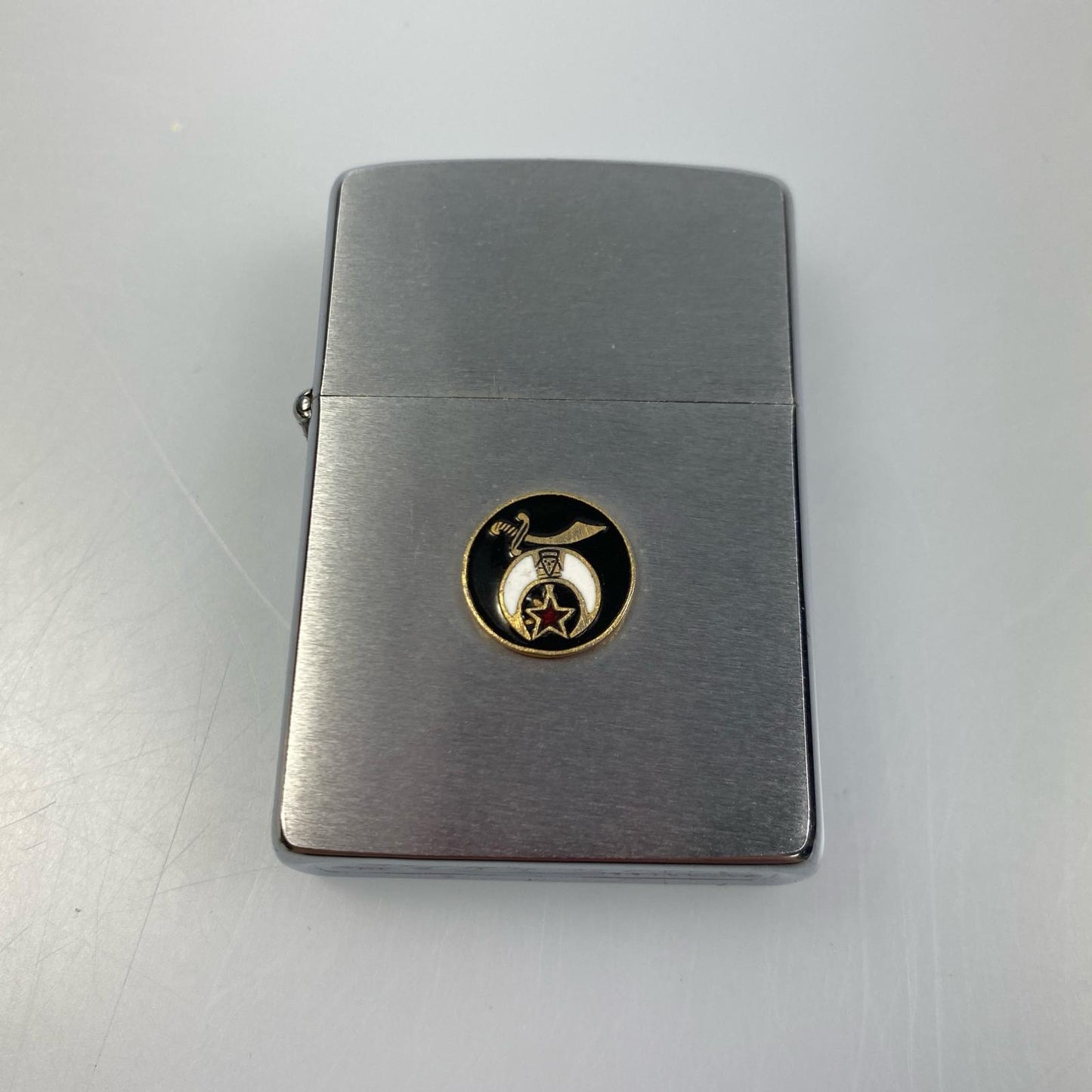 【中古】ZIPPO | ジッポ フリーメイソン シュライナー ライター 年式:1978年製 シルバー